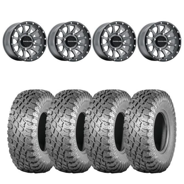 Raceline A95SG Trophy Simulated Beadlock & Atturo Trail Blade X/T Wheel & Tire Kit