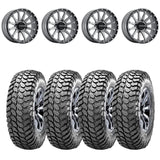 Raceline A95SG Trophy Simulated Beadlock & Maxxis Liberty Performance Off Road Wheel & Tire Kit