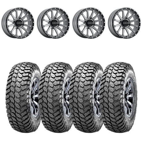 Raceline A95SG Trophy Simulated Beadlock & Maxxis Liberty Performance Off Road Wheel & Tire Kit