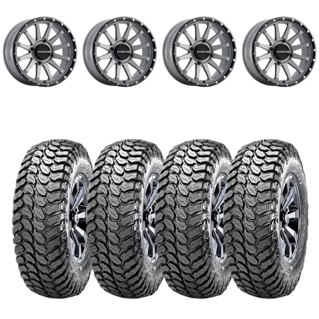 Raceline A95SG Trophy Simulated Beadlock & Maxxis Liberty Performance Off Road Wheel & Tire Kit