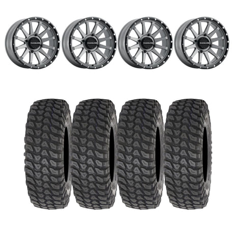 Raceline A95SG Trophy Simulated Beadlock & System 3 XCR350 Radial Wheel & Tire Kit