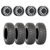Raceline Black/Gunmetal A14BG Alpha BeadLock & System 3 RT320 Radial Wheel & Tire Kit