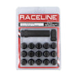 Raceline CS 16 Pack 20X1/2 Spline w/Key - Black