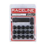 Raceline CS 16 Pack 20X1/2 Spline w/Key - Black