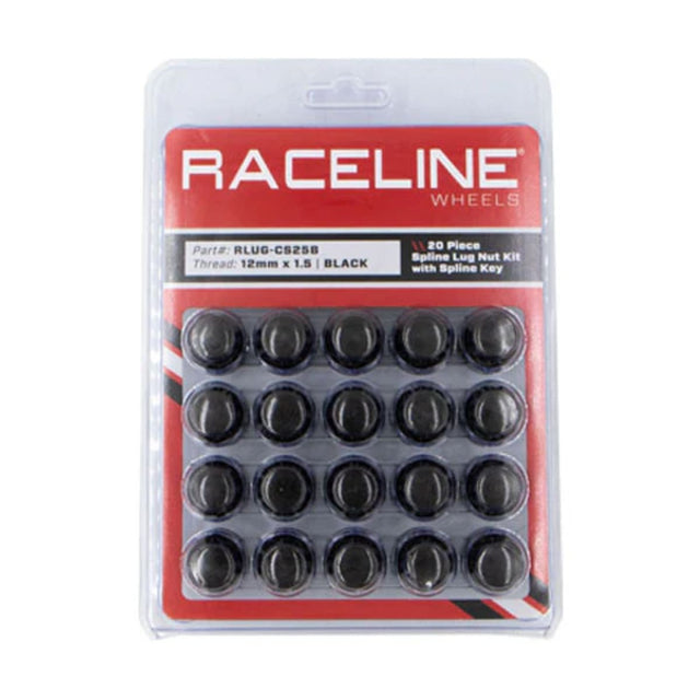 Raceline CS 20 Pack 12X1.5 Spline - Black