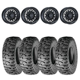 Raceline Gloss Black A13GB Omega & Atturo Trail Blade Boss Wheel & Tire Kit