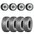 Raceline Hyper Silver A12 Squad Beadlock & Atturo Trail Blade X/T Wheel & Tire Kit