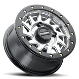 Raceline Hyper Silver A12 Squad Beadlock & Atturo Trail Blade X/T Wheel & Tire Kit