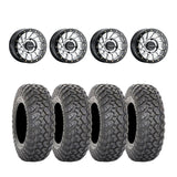 Raceline Hyper Silver A12 Squad Beadlock & System 3 RT320 Radial Wheel & Tire Kit