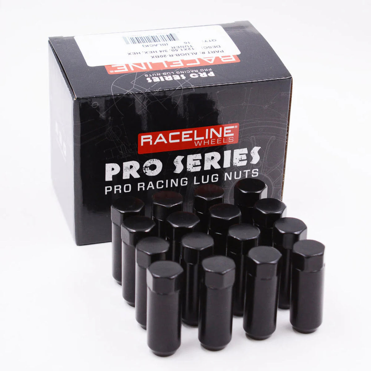 Raceline Pro Series Pro Racing Lug Nuts