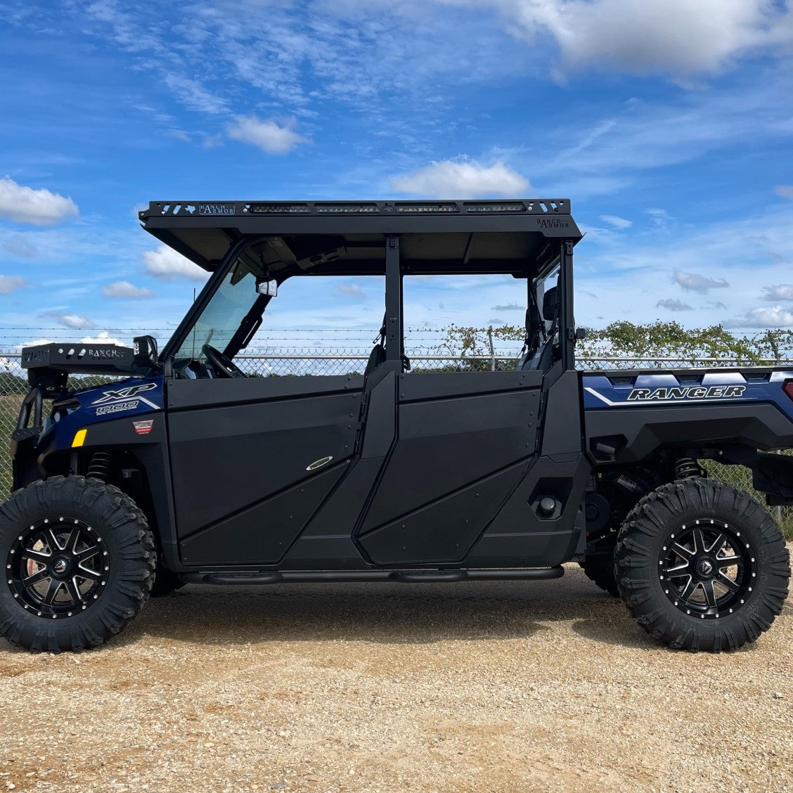 Ranch Armor '14+ Polaris Ranger 570/ 900 Pro-Fit Crew Metal Top