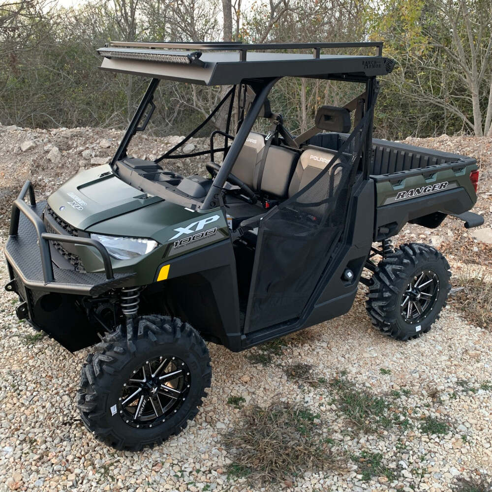 Ranch Armor '14+ Polaris Ranger 570/900 Pro-Fit Frame Full-Size Single Cab Metal Top