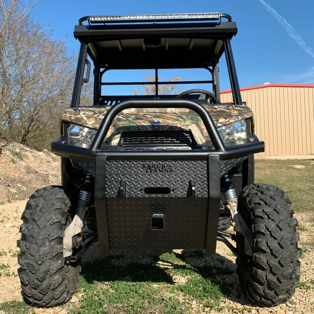 Ranch Armor '14+ Polaris Ranger 570 Mid-Size Front Bumper