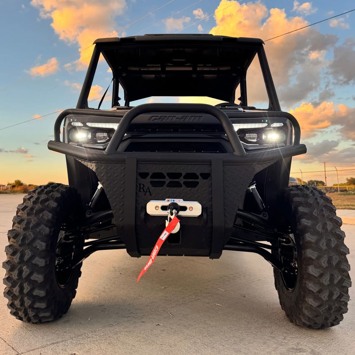 Ranch Armor '26+ Can-Am Defender HD11 Front Replacement Bumper