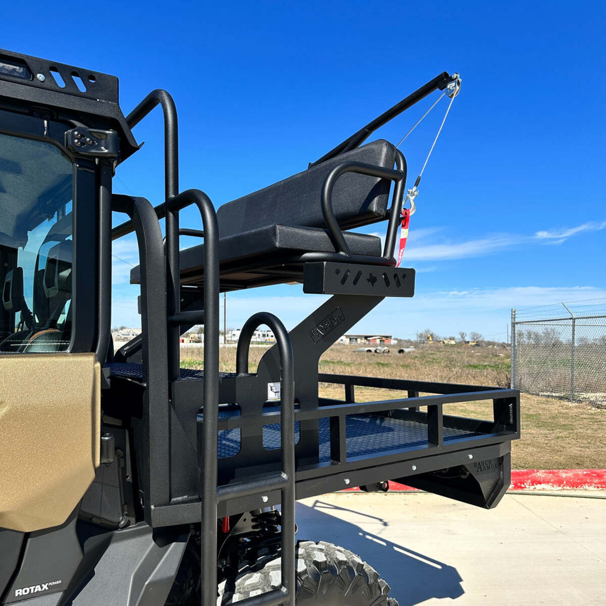 Ranch Armor Can-Am Defender Aluminum Flatbed