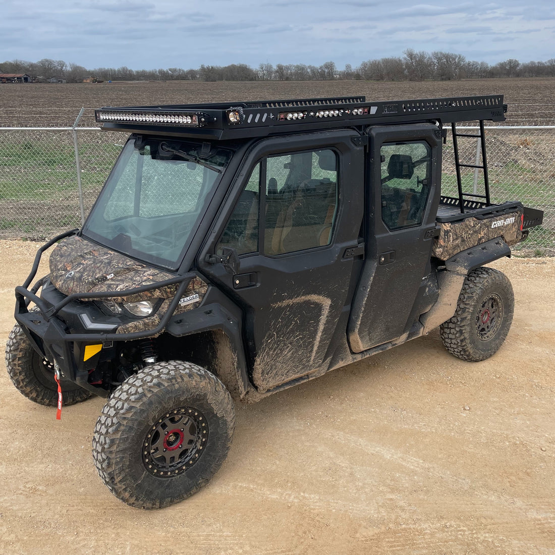 Ranch Armor Can-Am Defender Crew Max Limited Ultra Extended Metal Top