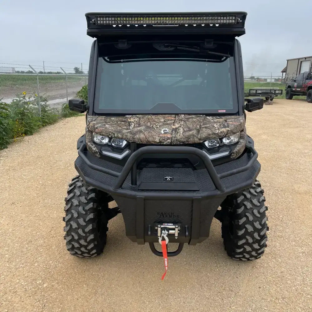 Ranch Armor Can-Am Defender Feeder Storage Bumper