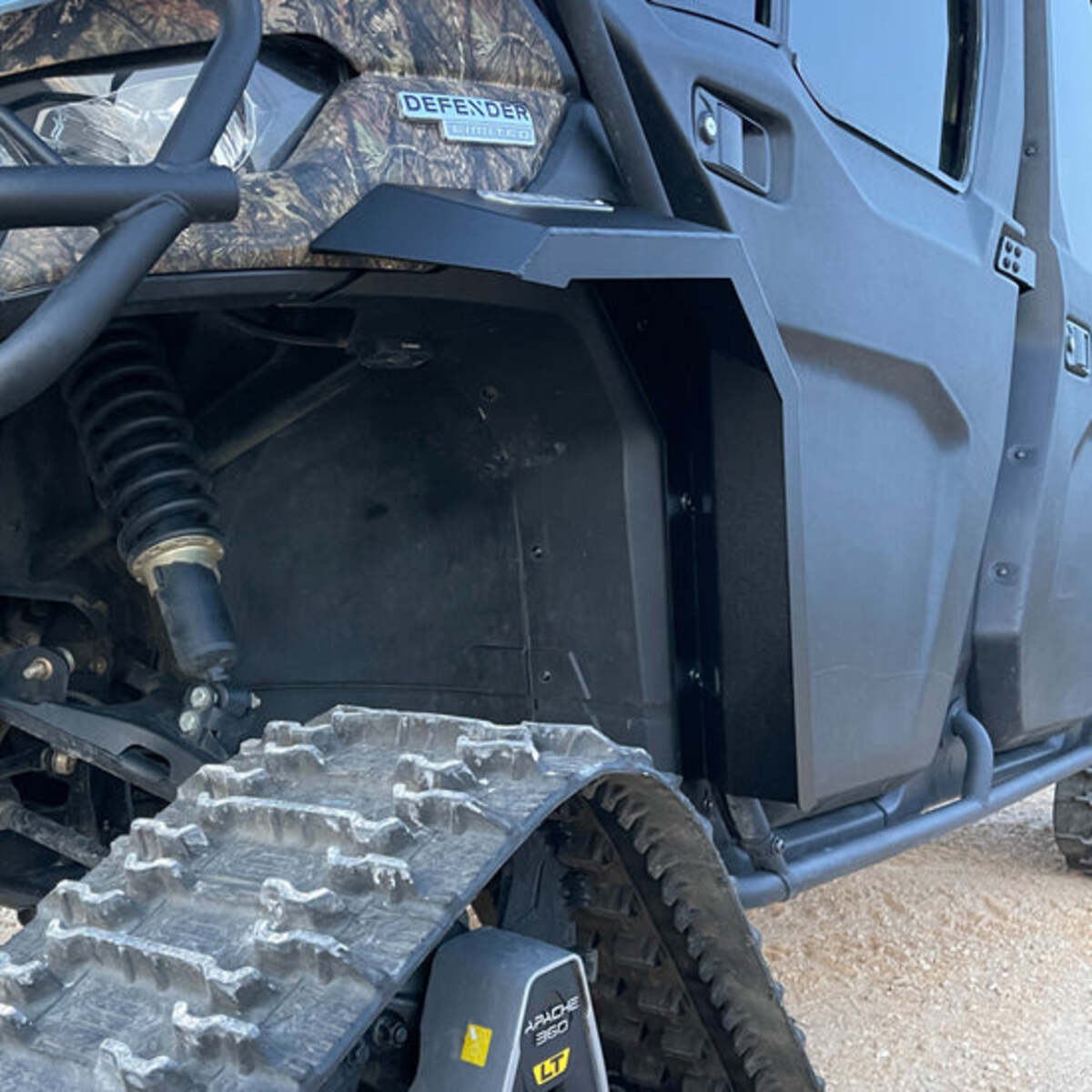 Ranch Armor Can-Am Defender Front & Back Mud Flaps/Fender Flares