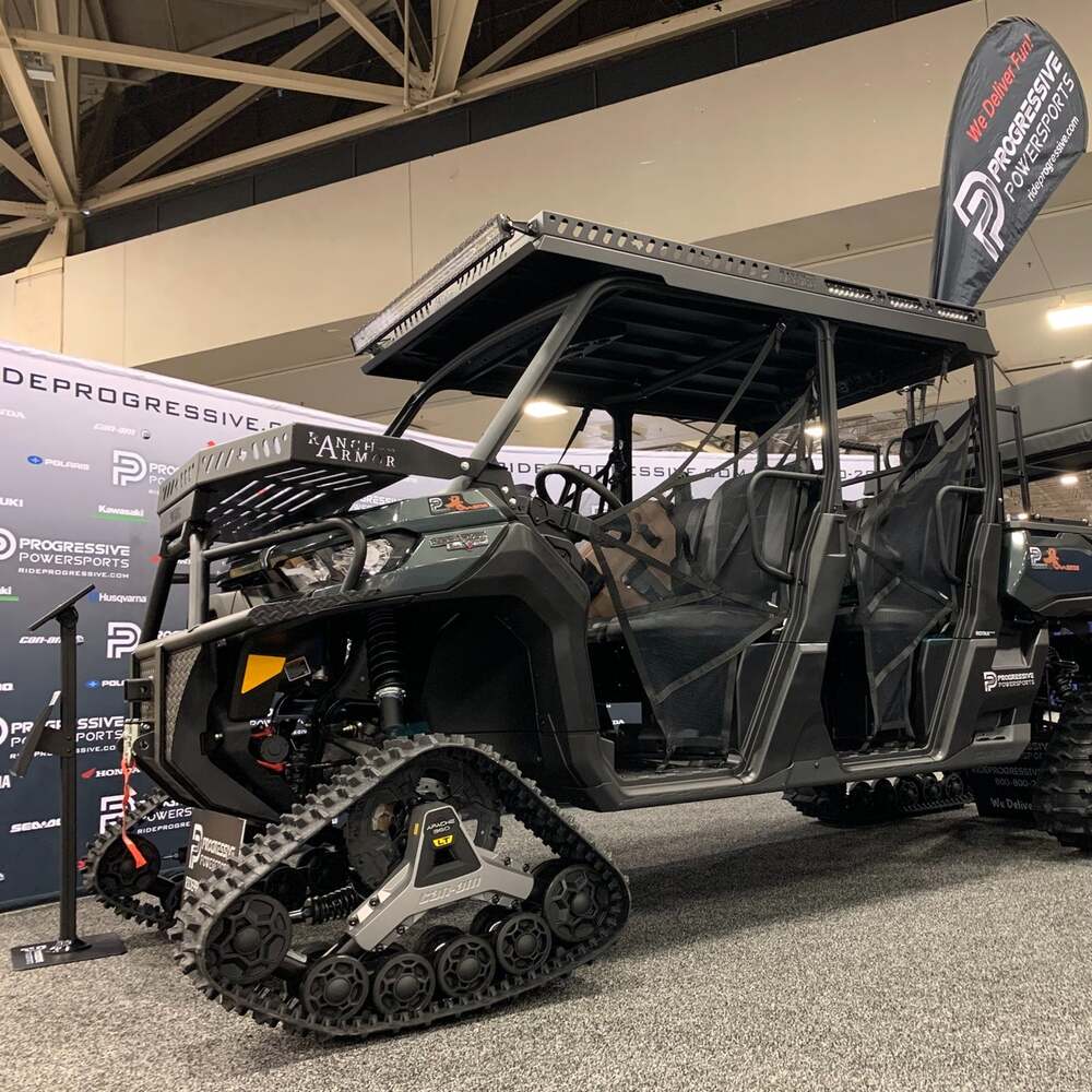 Ranch Armor Can-Am Defender Front Quick Release Hood Basket