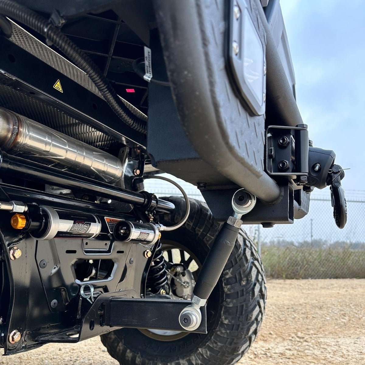 Ranch Armor Can-Am Defender Hitch Support Rear Bumper 