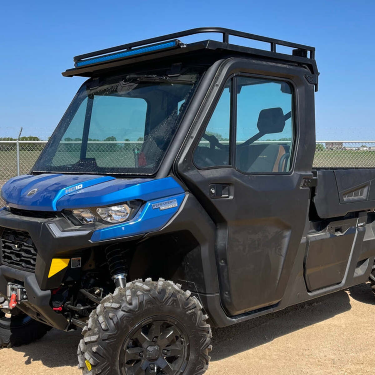 Ranch Armor Can-Am Defender Limited HVAC Single Cab Metal Top