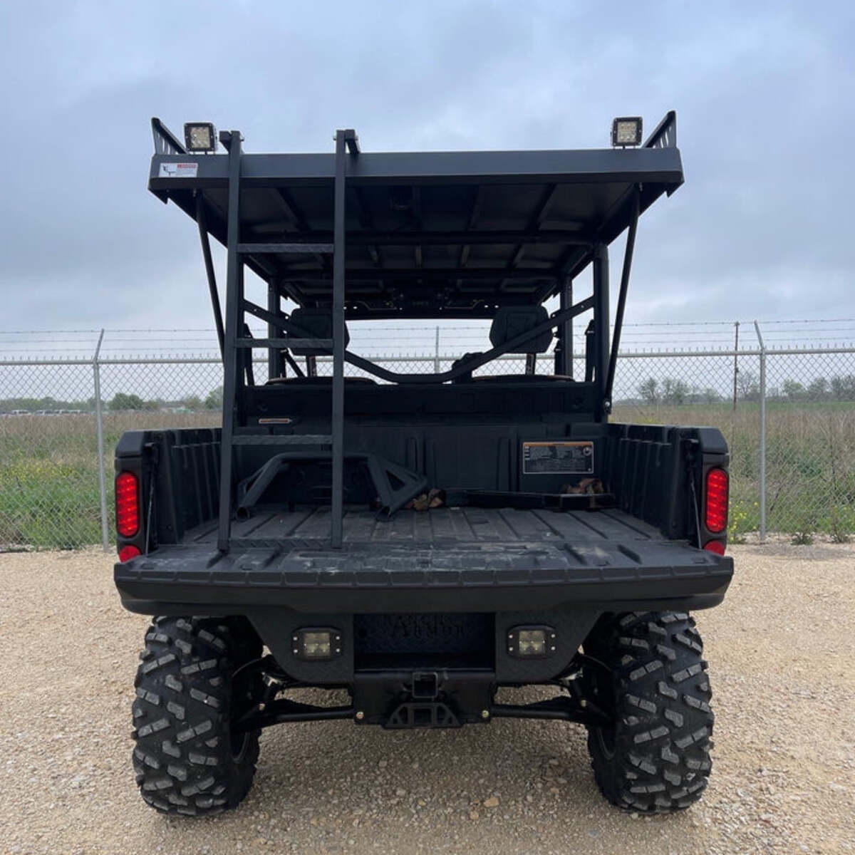 Ranch Armor Can-Am Defender Max Ultra Extended UTV Top - Overhangs Over Rear Bed