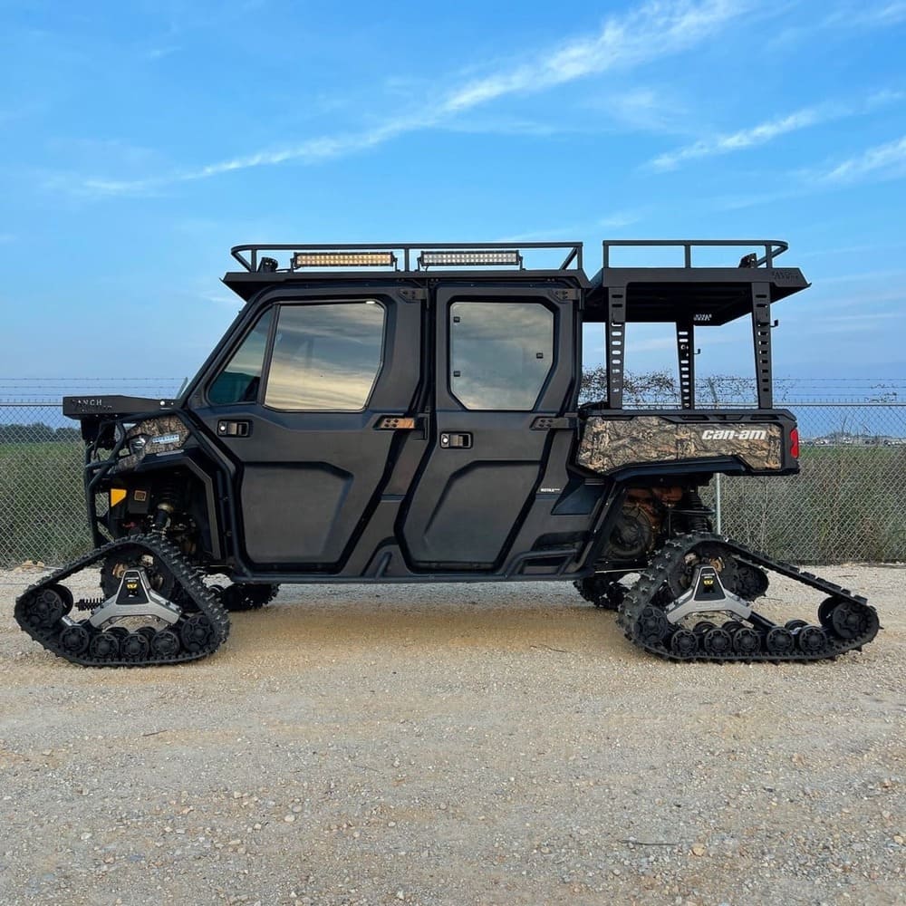 Ranch Armor Can-Am Defender Rear Raised Bed Rack