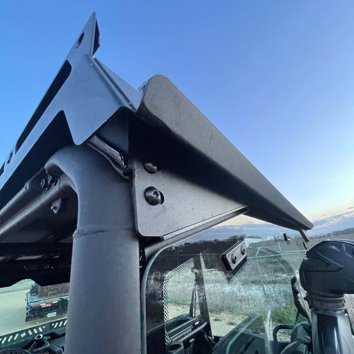 Ranch Armor Can-Am Defender Rear Window Bracket