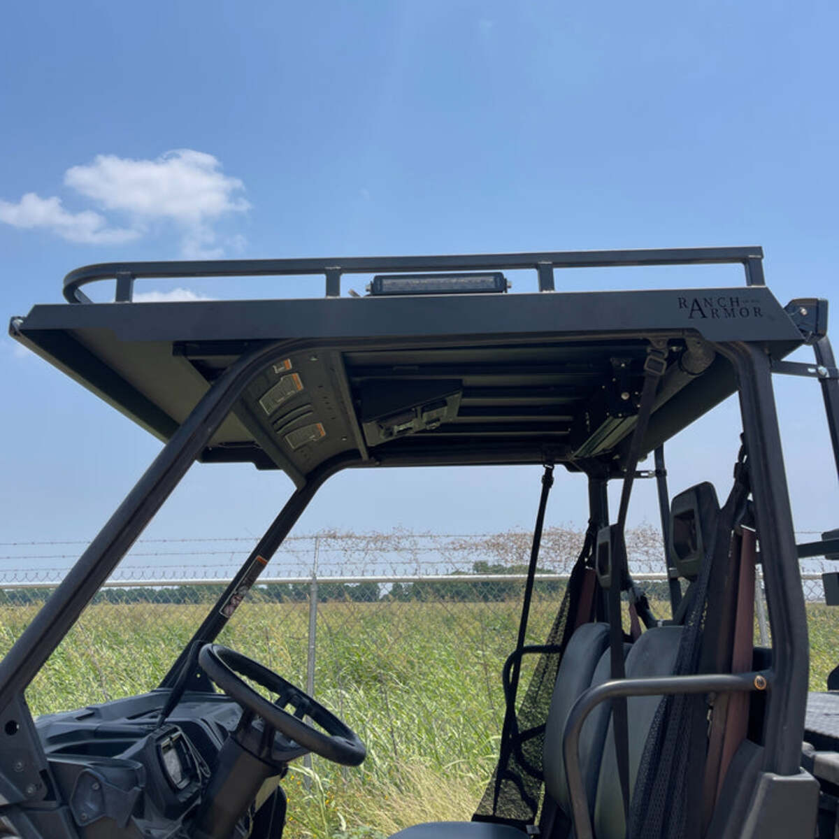 Ranch Armor Can-Am Defender Single Cab Metal Top