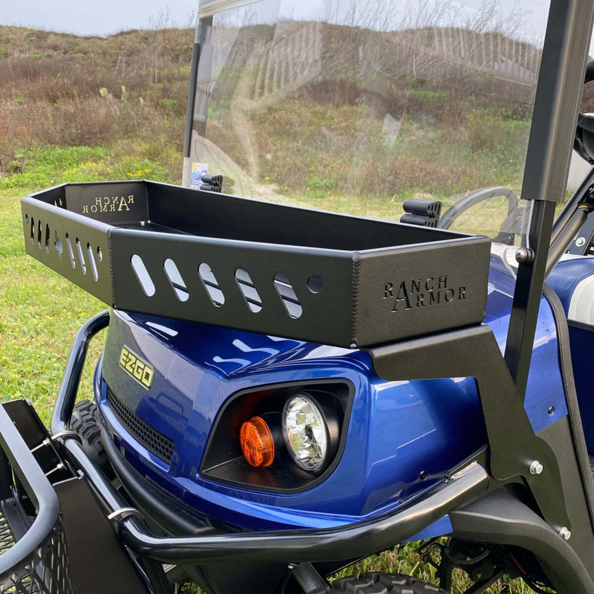 Ranch Armor EZ-GO Golf Cart Front Hood Basket
