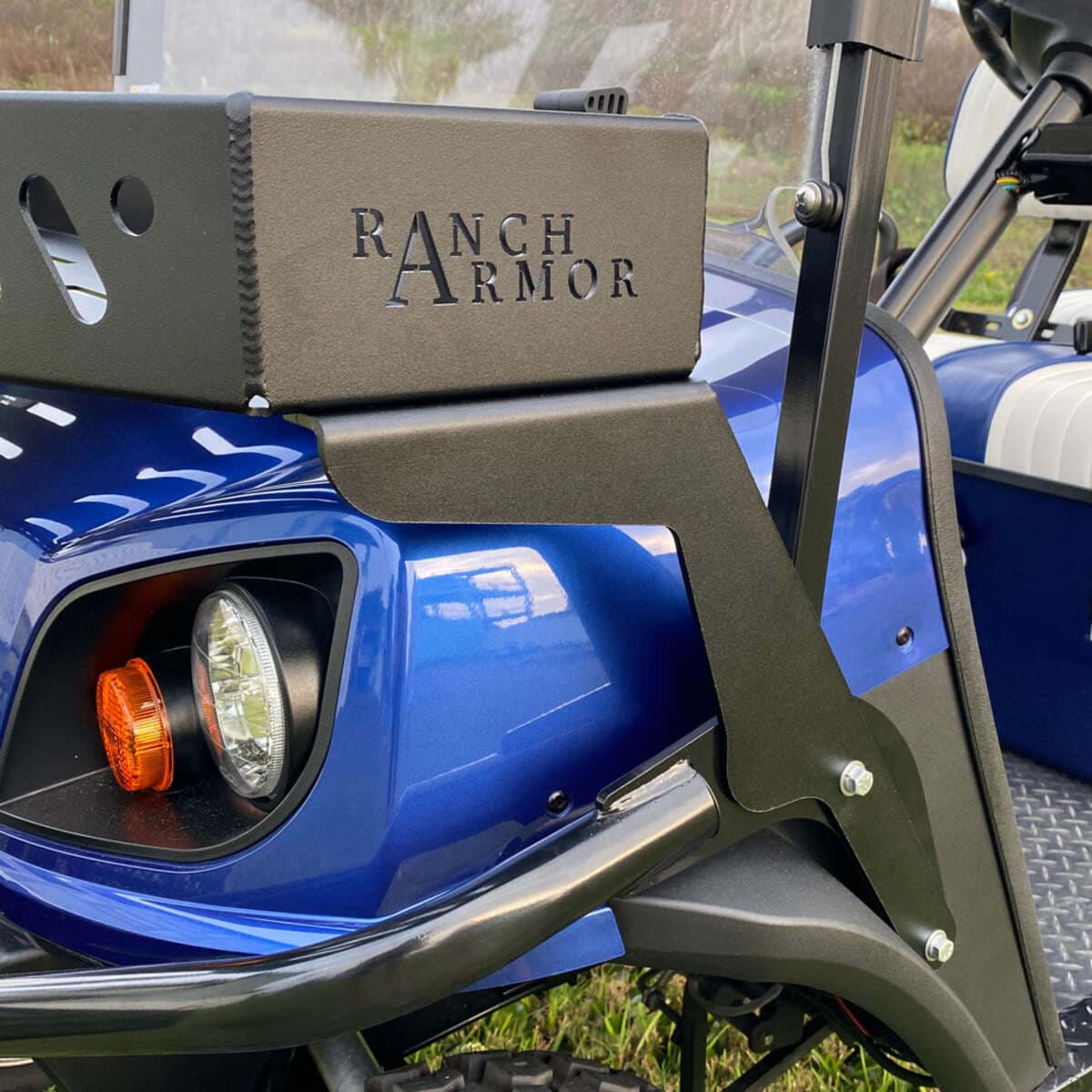 Ranch Armor EZ-GO Golf Cart Front Hood Basket