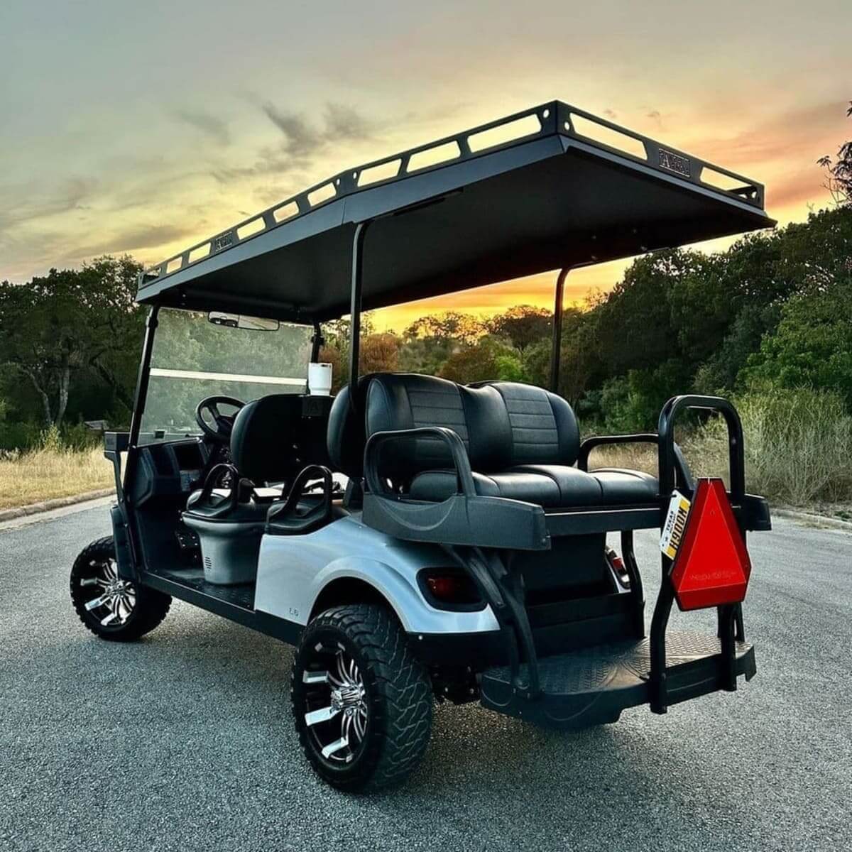 Ranch Armor EZ-GO Golf Cart S6/L6 Crew Aluminum Top
