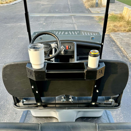 Ranch Armor EZ-GO S6/L6 Rear Cup Holder & Basket
