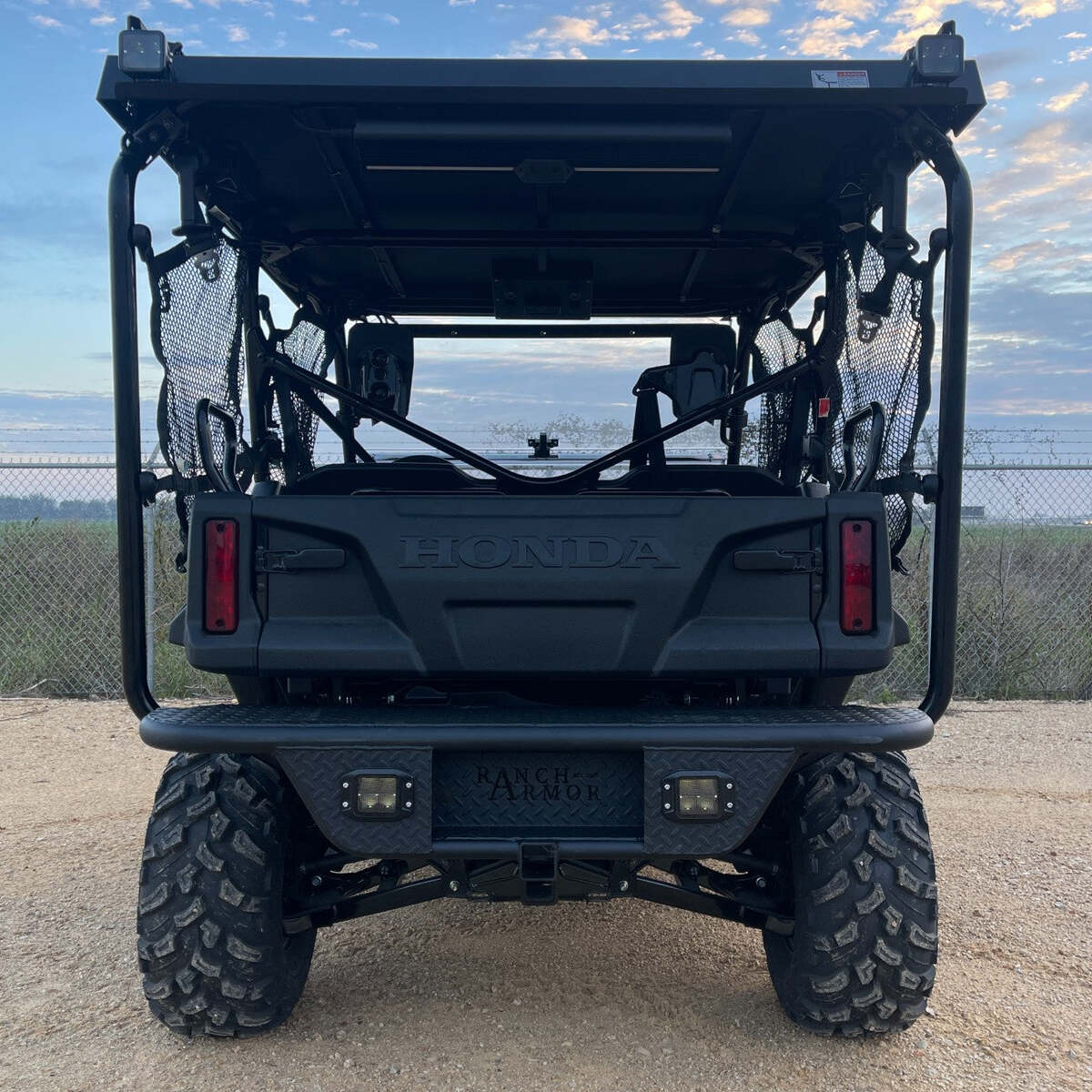 Ranch Armor Honda Pioneer 1000-5 Rear Replacement Bumper