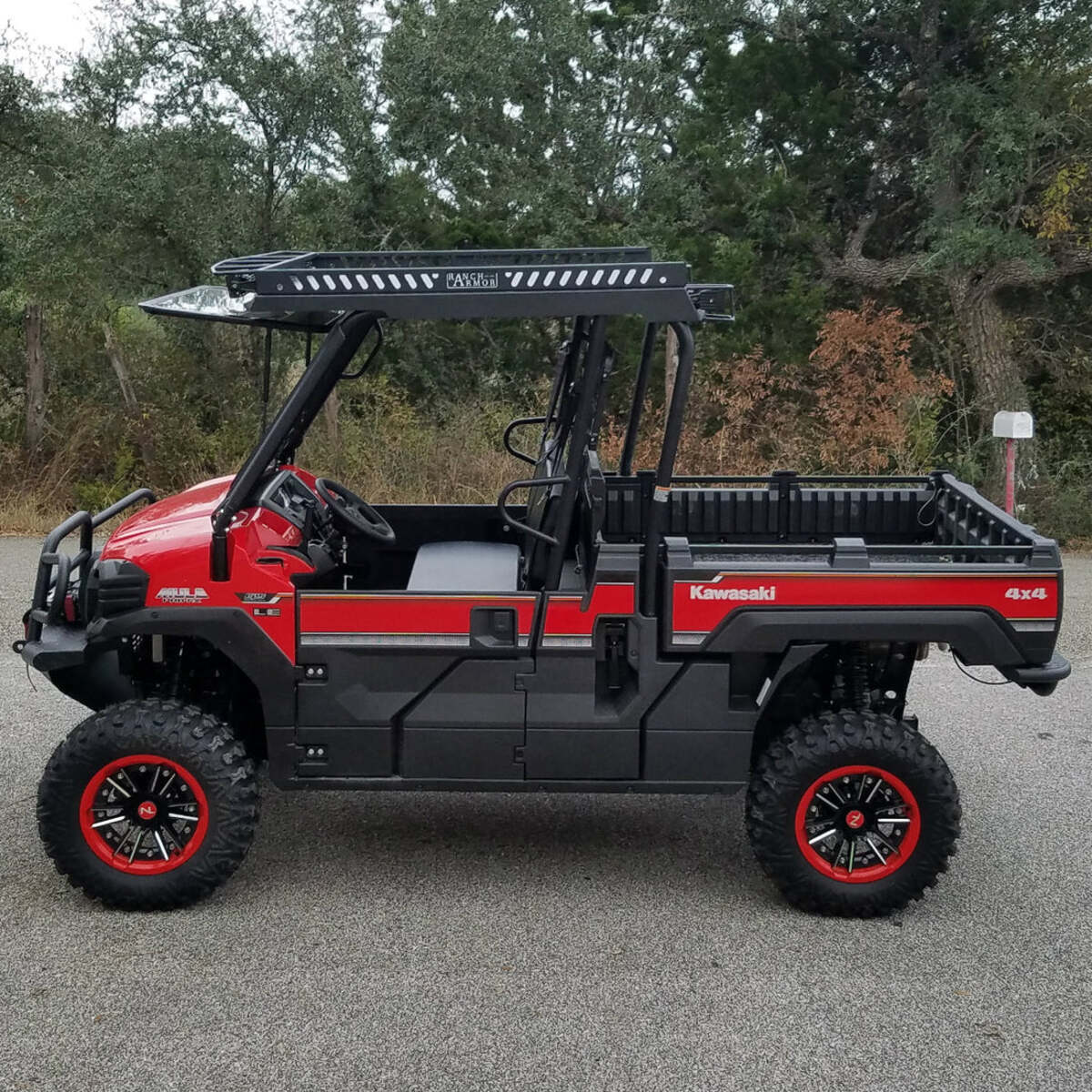 Ranch Armor Kawasaki Mule Pro FX/DX Metal Top