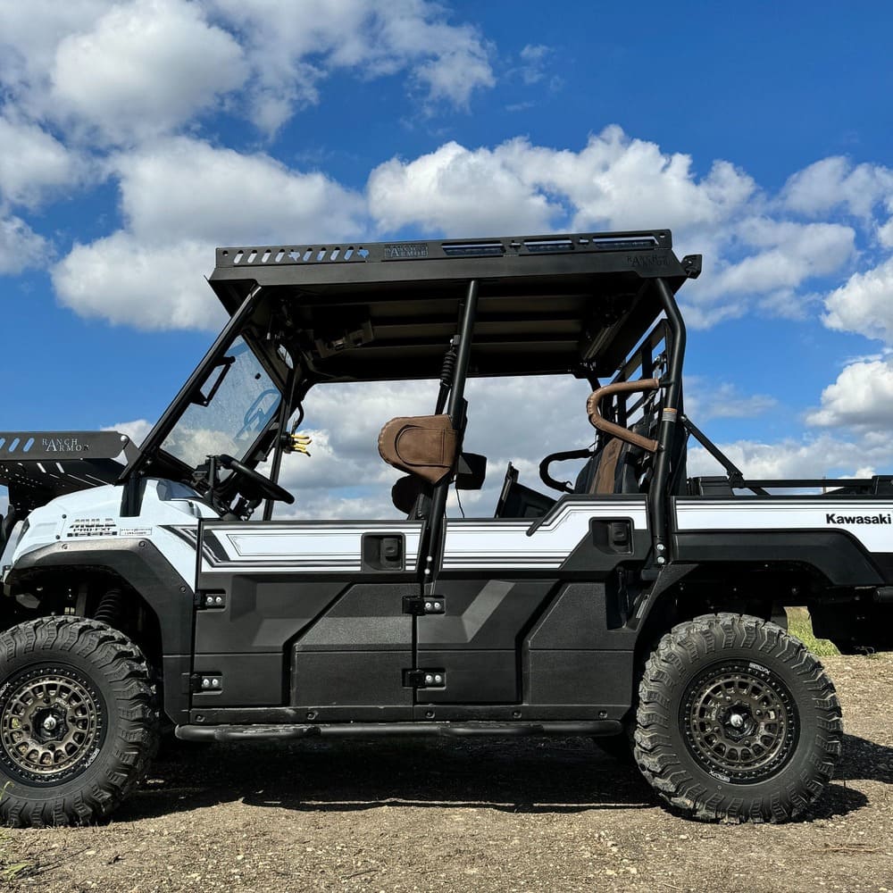 マーキュリアル Ranch Armor Kawasaki Mule Pro FXT Aluminum Top