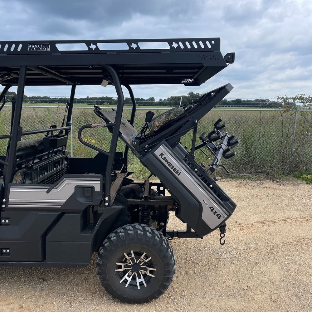 Ranch Armor Kawasaki Mule Pro FXT/DXT Ultra Extended Aluminum Top Over