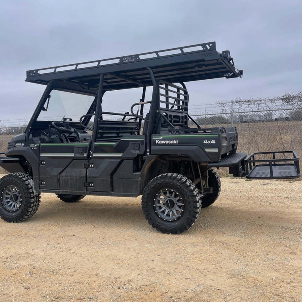 Ranch Armor Kawasaki Mule Pro FXT/DXT Ultra Extended Top Overhangs Ove