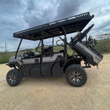 Ranch Armor Kawasaki Mule Pro FXT/DXT Ultra Extended Top Overhangs Over Bed