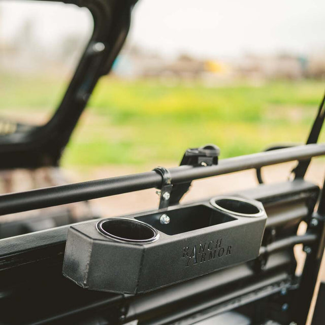 Ranch Armor Kawasaki Mule Pro FXT Rear Cup Holder Basket