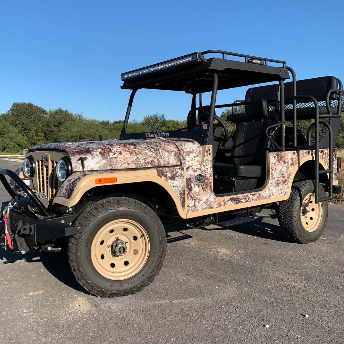 Ranch Armor Mahindra Roxor Metal Top