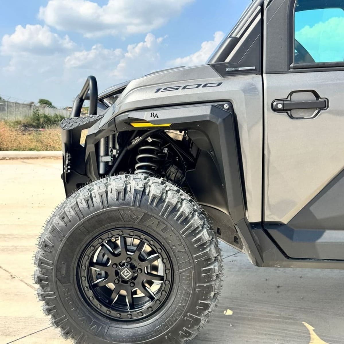 Ranch Armor Polaris Ranger 1500 Front & Back Mud Flaps/Fender Flares