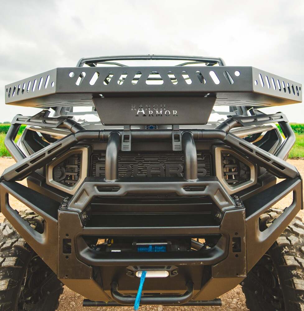 Ranch Armor Polaris Ranger 1500 XD Front Hood Basket