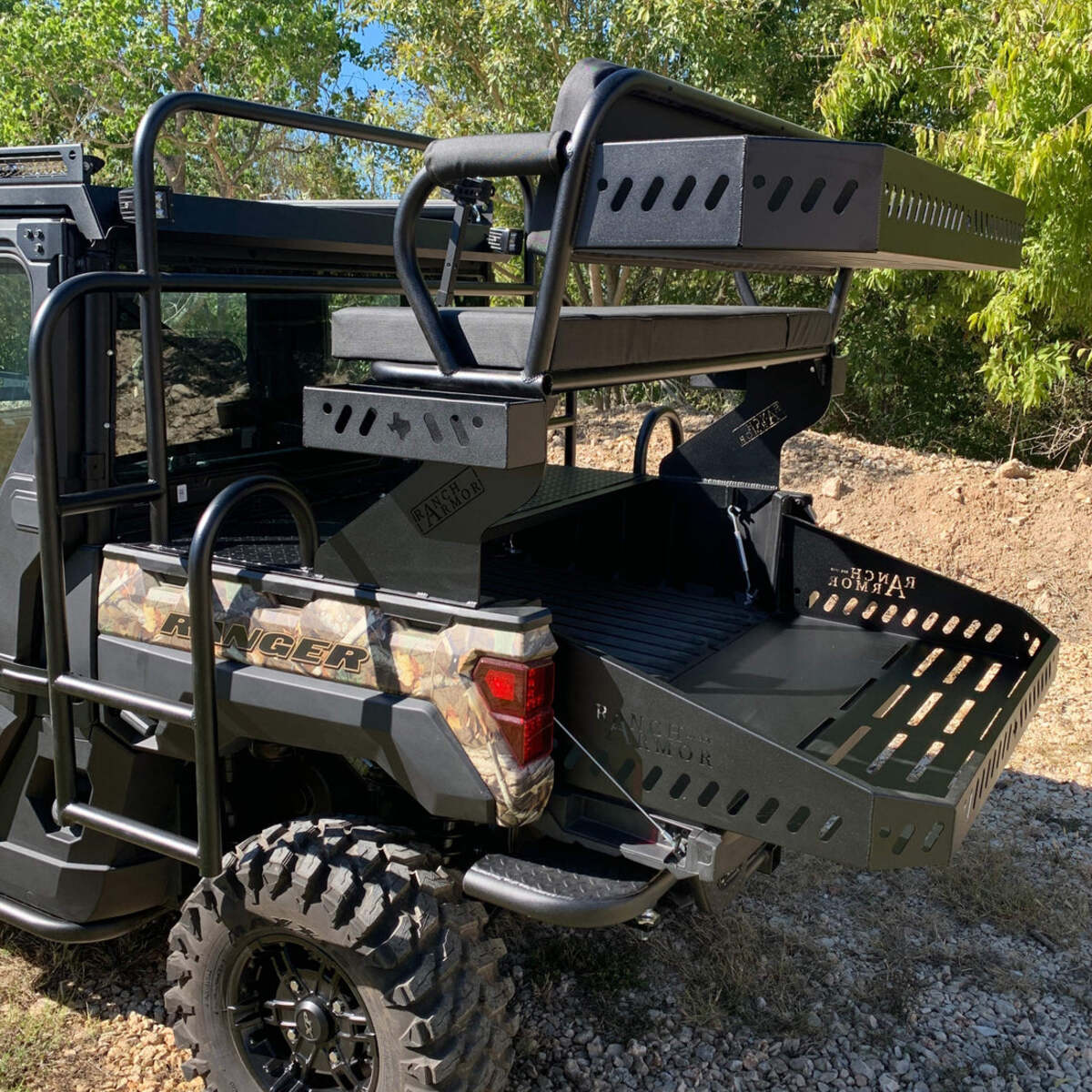 Ranch Armor Polaris Ranger Aluminum High Seat