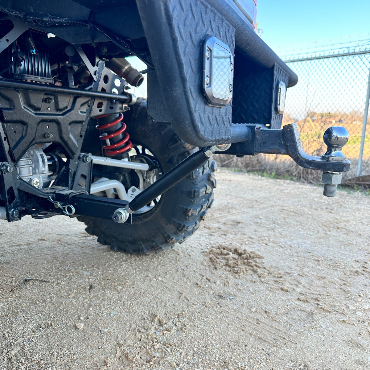Ranch Armor Polaris Ranger Hitch Support Rear Bumper