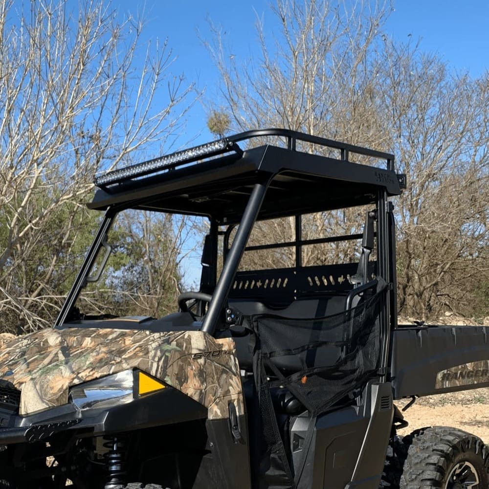 Ranch Armor Polaris Ranger Mid-Size Single Cab Metal Top - Pro-Fit Fra