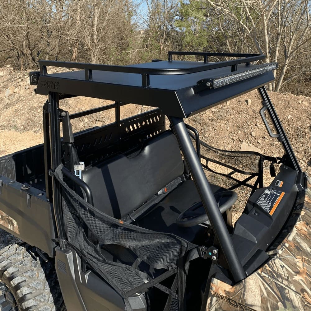 Ranch Armor Polaris Ranger Mid-Size Single Cab Metal Top - Pro-Fit Frame