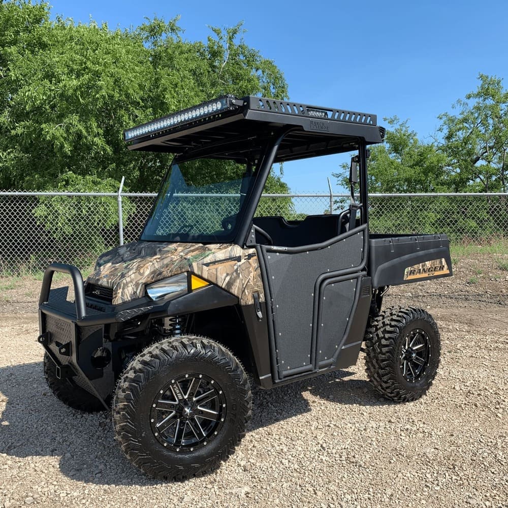 Ranch Armor Polaris Ranger Mid-Size Single Cab Metal Top - Pro-Fit Frame