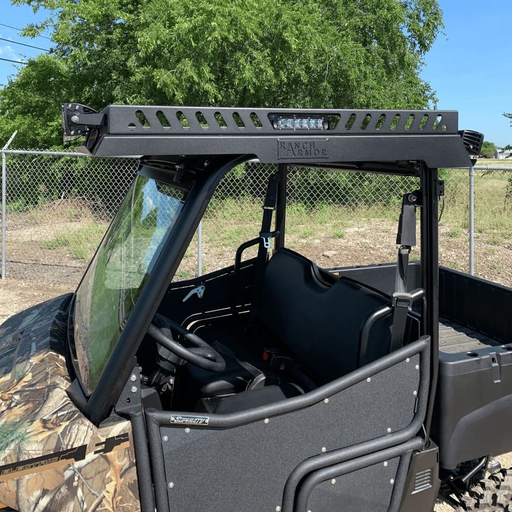 Ranch Armor Polaris Ranger Mid-Size Single Cab Metal Top - Pro-Fit Frame