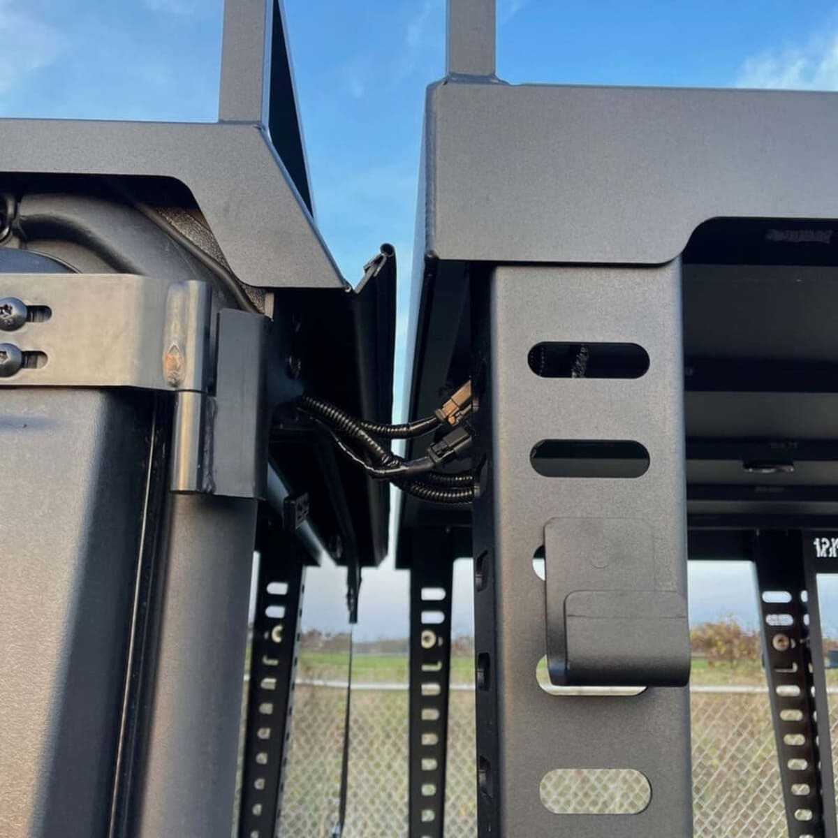 Ranch Armor Polaris Ranger Rear Raised Bed Rack